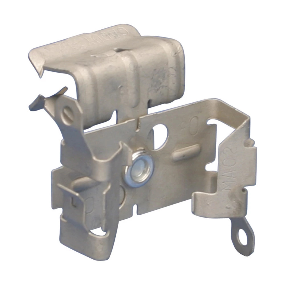 MAC2912SM Cable to Flange Clip, 0.6 in OD, 14/4 to 10/3 AWG Wire, Spring Steel