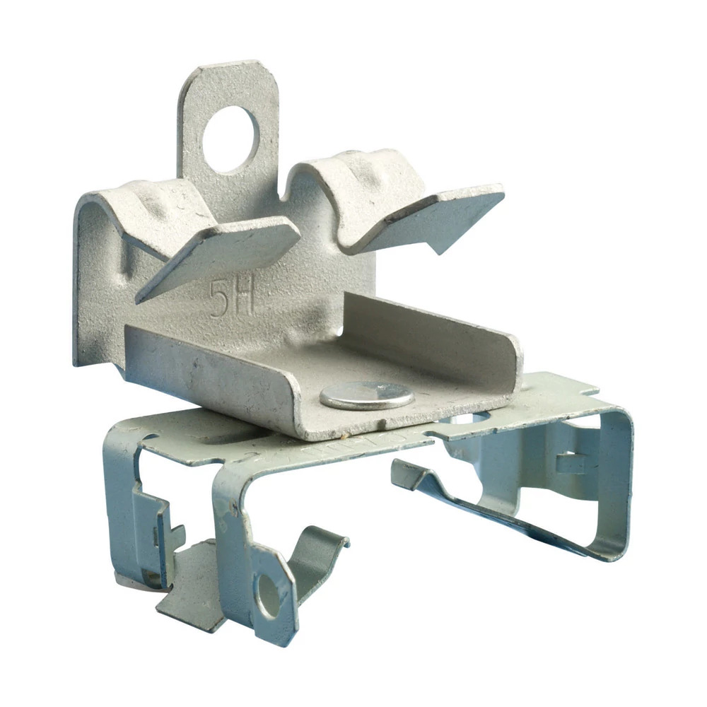 MAC224 Cable to Flange Clip, 0.6 in OD, 14/4 to 10/3 AWG Wire, Spring Steel