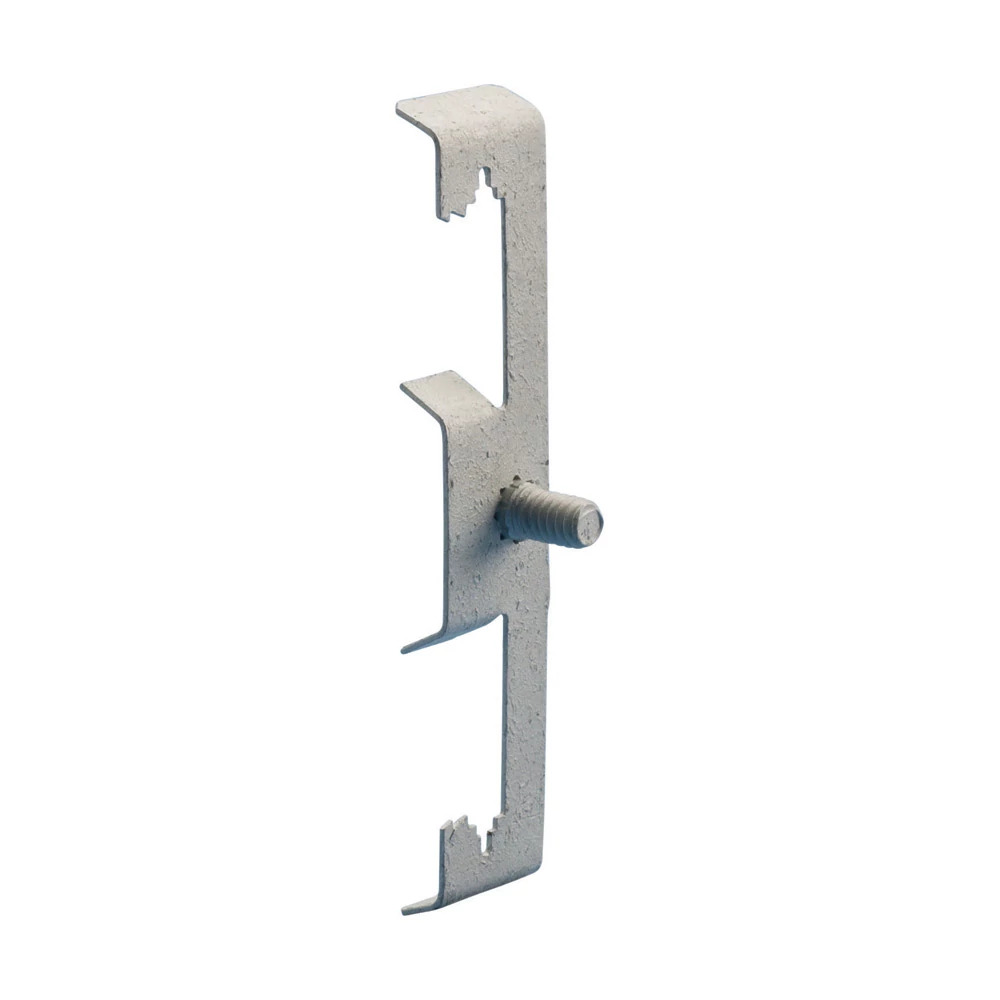 6Z4S Multi-Function Clip, 20/25 lb Load, Spring Steel/Steel