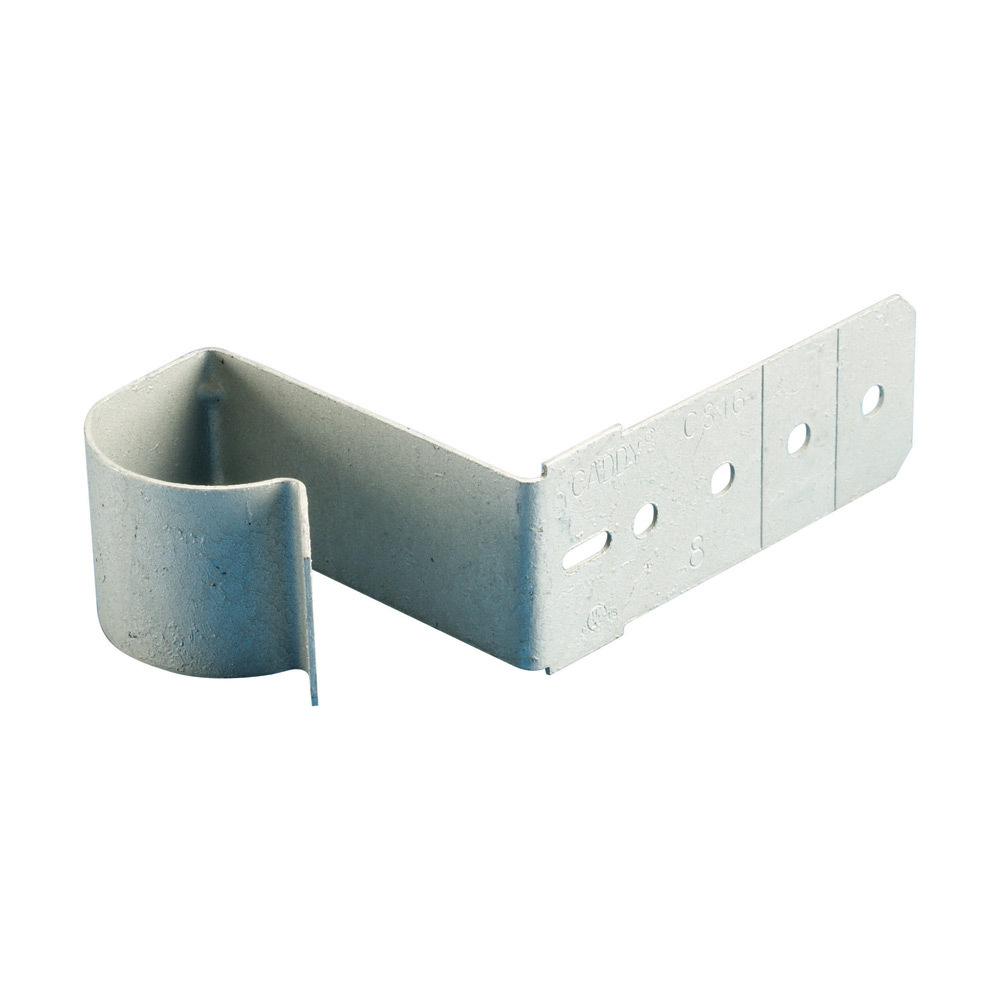 CS16 CS812 Screw-On Cable/Conduit to Stud Attachment, 1 in EMT Conduit, Spring Steel, Caddy Armor