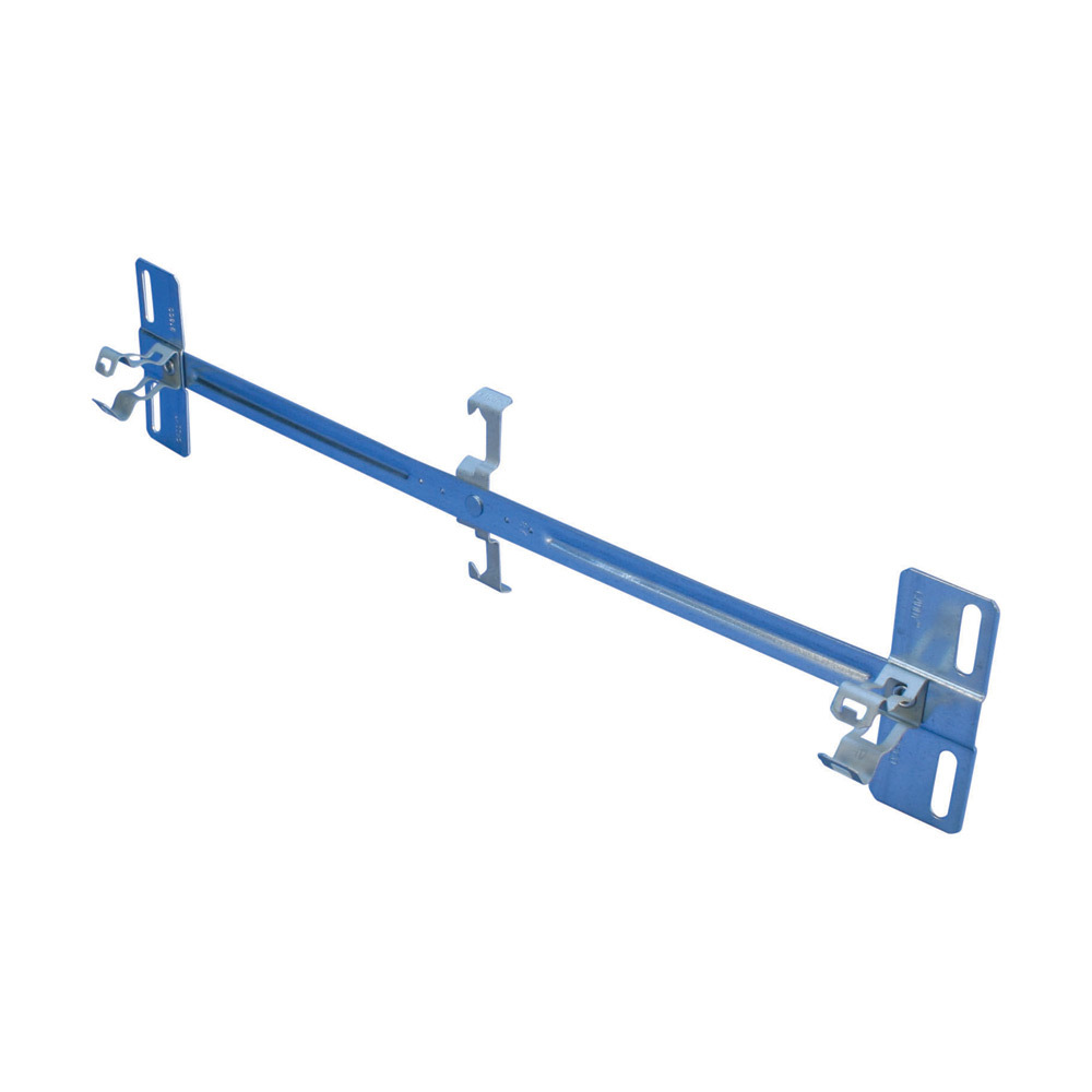 812MB18CO B18-CO-Z Combination Box/Multiple Conduit Hanger With Rod/Wire Clip, Conduit Clip, Box Support, 1/2 in, 3/4 in Conduit, Spring Steel