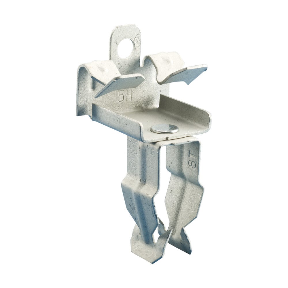 8P24 EM-P Conduit to Flange Clip, 1/2 in Conduit, 25 lb Ultimate Static Load, 0.709 to 0.866 in OD, Spring Steel