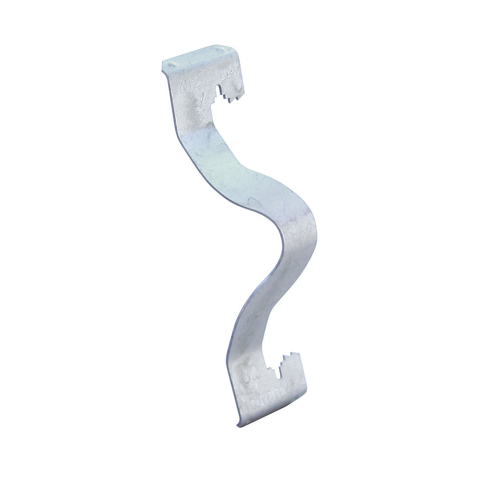 K12 Cable/Conduit Clip, 1/2 in, 3/4 in Conduit, 15/50/100 lb Load, 0.945 in OD, 8 AWG, 9 AWG, 10 AWG, 12 AWG Wire, Steel