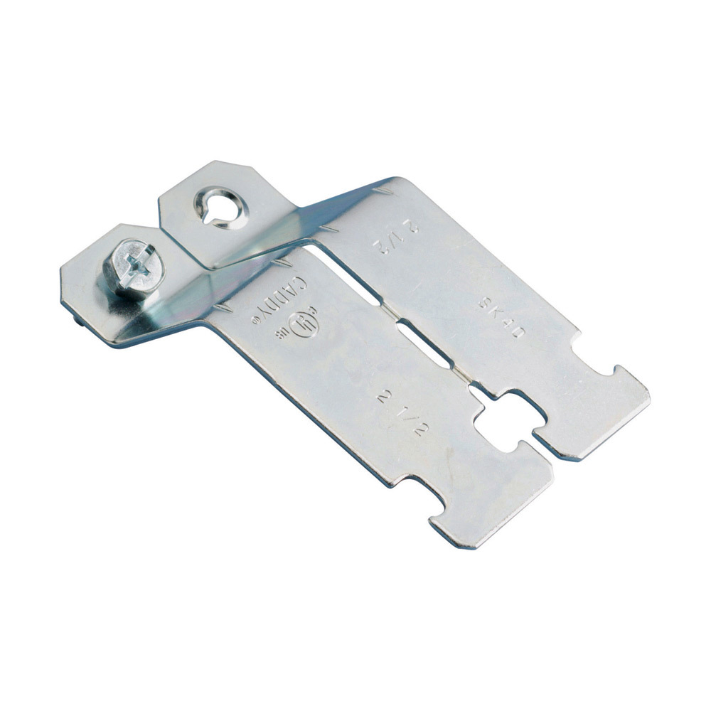 SK485I 1-Piece Strut Clamp, 3 in Conduit, 350 lb Load, 3 1/2 in OD, Steel