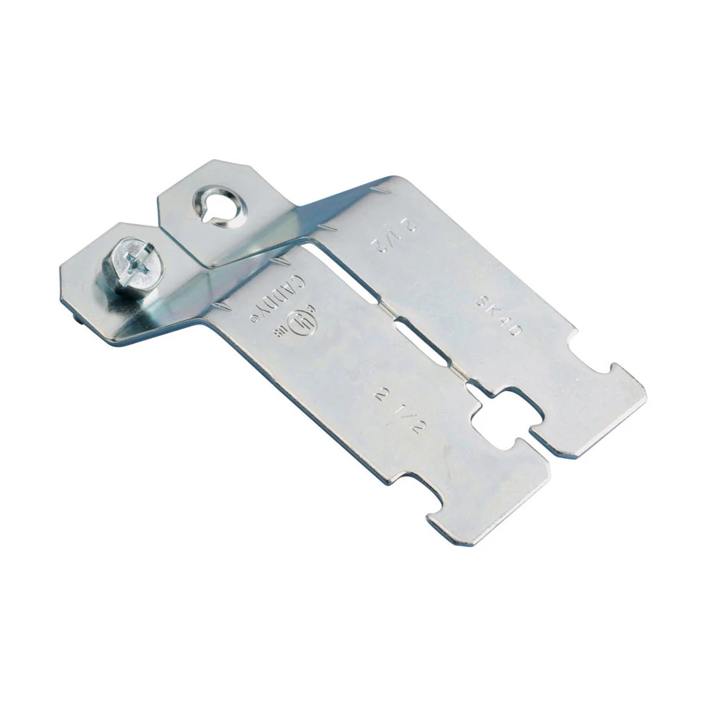 SK565I 1-Piece Strut Clamp, 3-1/2 in Conduit, 350 lb Load, 4 in OD, Steel
