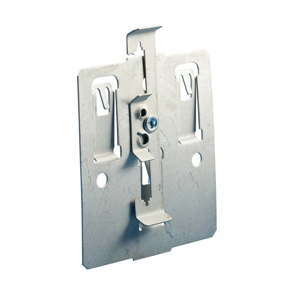 SBT184Z34 SBT-Z Multiple Conduit Mounting Plate With Rod/Wire Clip, 1/4 in Rod, 12 AWG Wire, 15 lb Static Load, Spring Steel