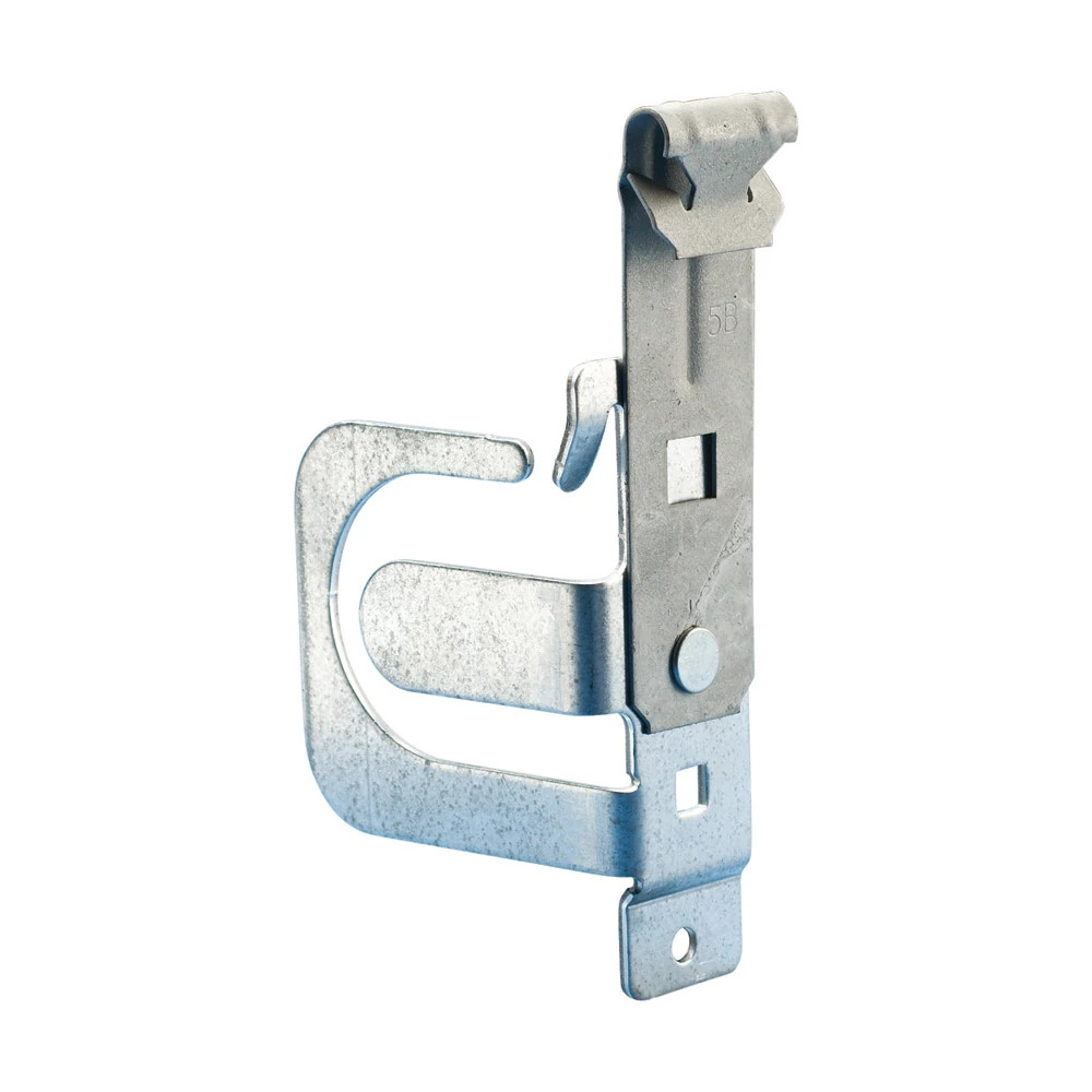MCS100VF14 MC/AC Cable Support Bracket With C-Purlin Clip, Clip-Fit Mount, Steel, Electro-Galvanized