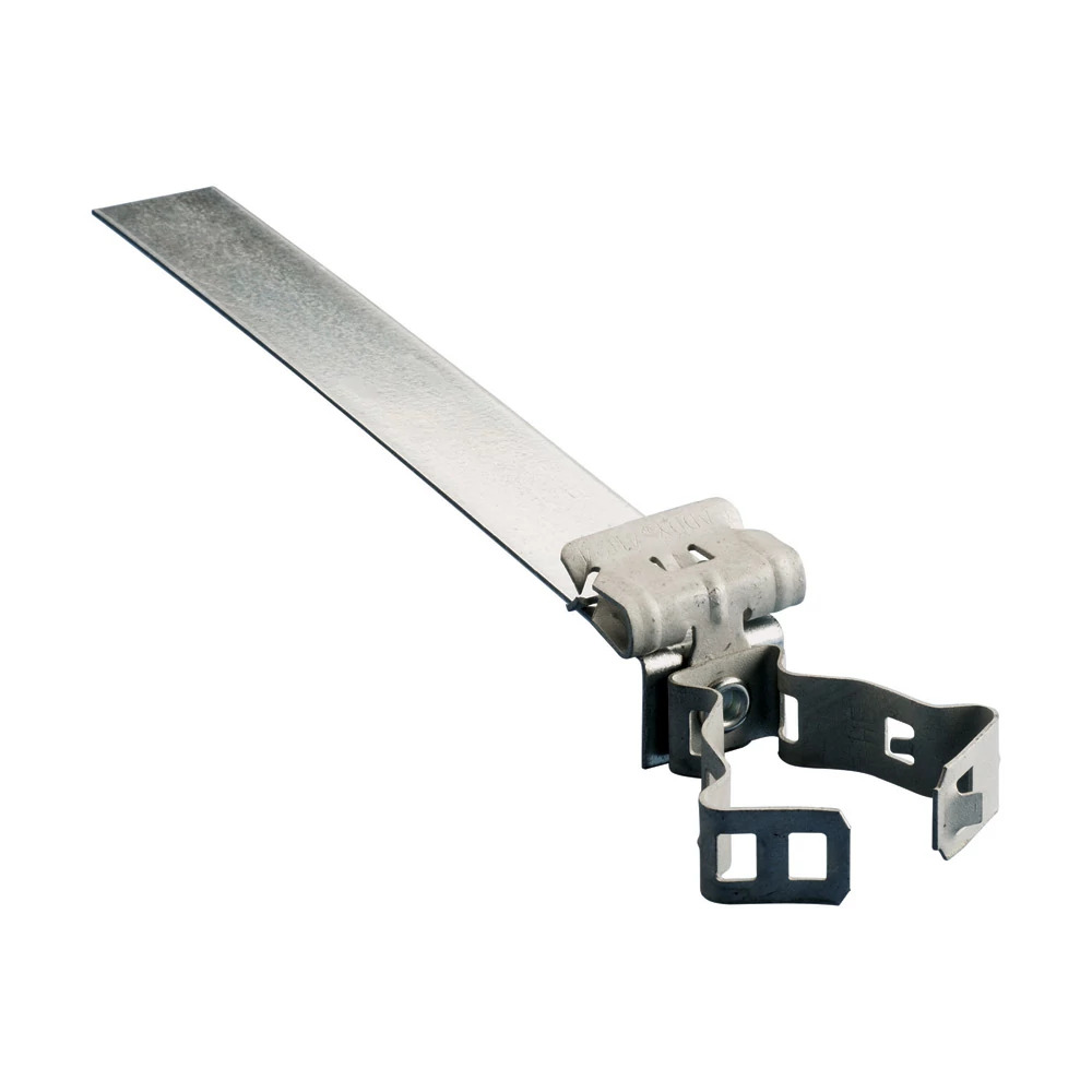 C58812SM H-MSMR Seismic Conduit to Flange Clip, 1/2 in, 3/4 in Conduit, 25 lb Static Load, 0.7 to 1.18 in OD, Spring Steel