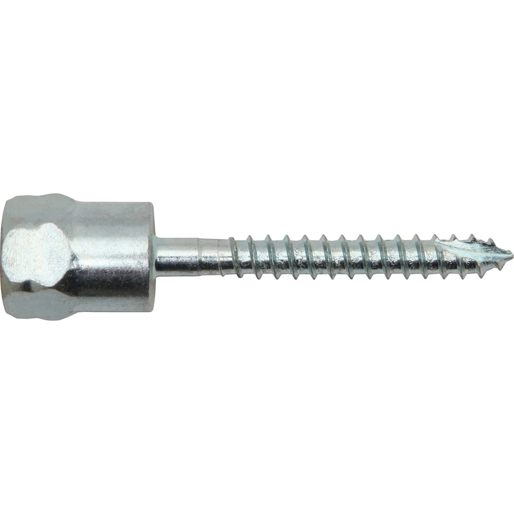 HMZG315 HangerMate Vertical Mount Screw, 5/16 in Dia, 2-1/4 in L Thread, 1/4 in Rod, Surface Mount