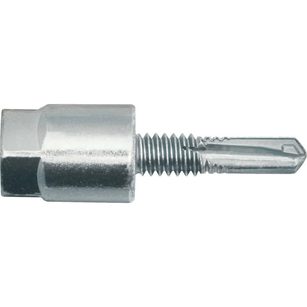 HMZG471 HangerMate Vertical Mount Screw, 1/4 in Dia, Hex Head Drive, Steel
