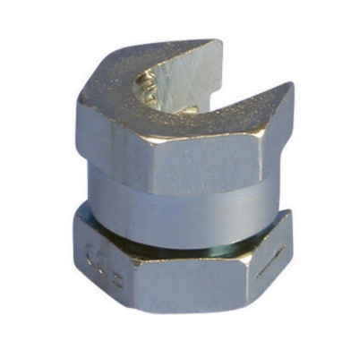 SN50 Threaded Rod Nut, 1/2 in, 0.9 in H x 1 in W, Steel