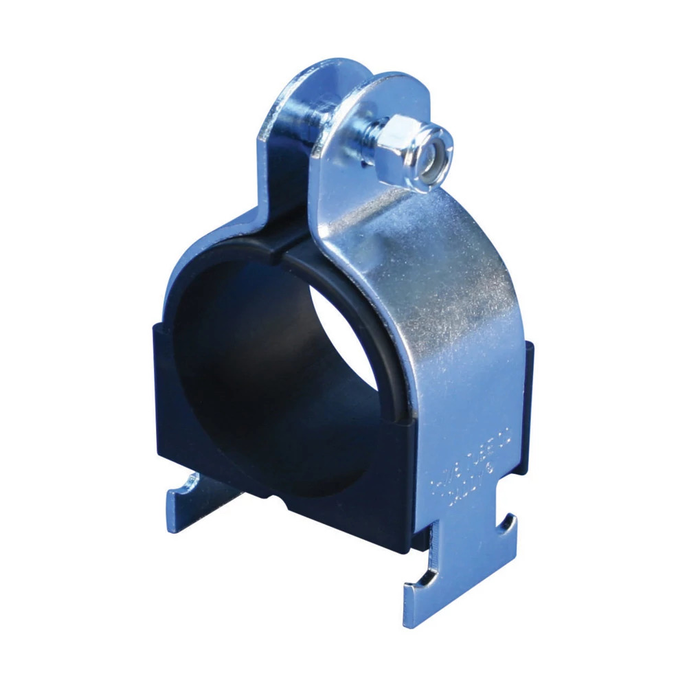 CCC0100 Insulated Strut Cushion Clamp, 3/4 in Conduit, 1 in OD, Steel