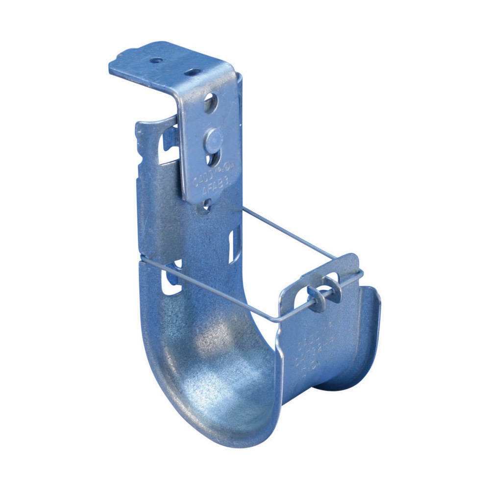 nVent CADDY Cat HP J-Hook with Pin Driven Angle Bracket, 1 5/16" dia, 1/4" Hole