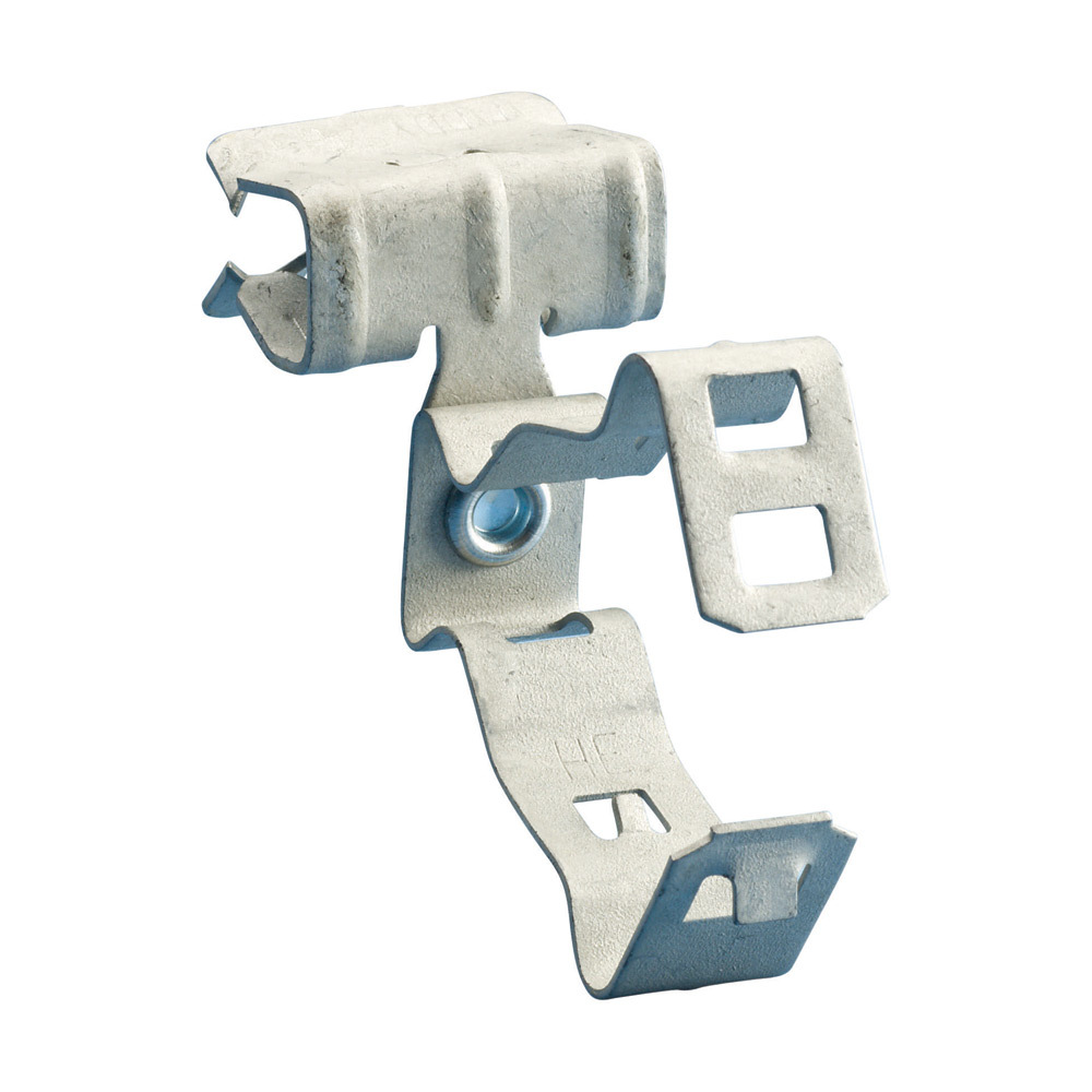 20M24SM H-MSM Snap Close Conduit/Pipe to Flange Clip, 1-1/4 in Conduit, 25 lb Static Load, 1.378 to 1.654 in OD, Spring Steel