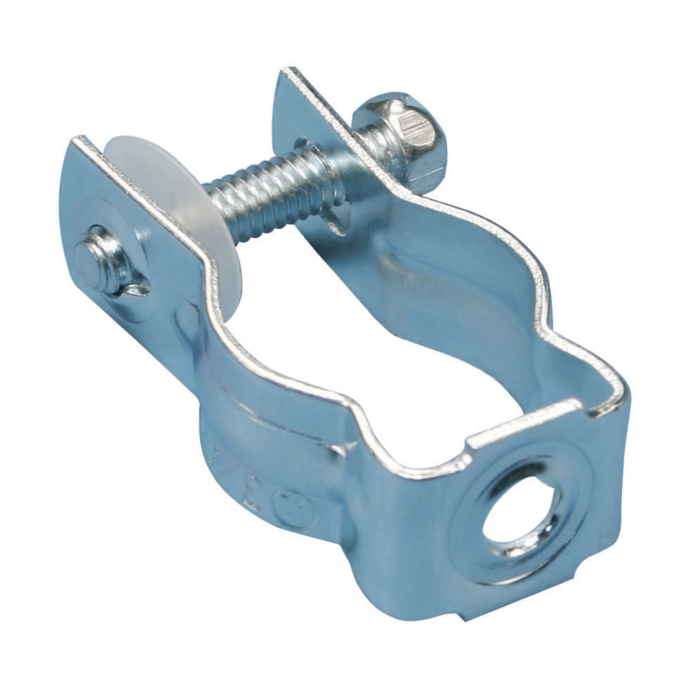 CD2BSS Bolt Close Conduit/Pipe Clamp With Bolt, Hex Nut, 1 in Conduit, 50/200 lb Load, 1 to 1.315 in OD, 302/304 Stainless Steel