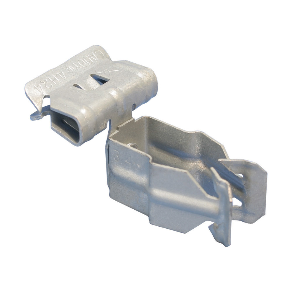 16P58SM H-PSM Conduit/Pipe to Flange Clip, 1 in, 3/4 in Conduit, 15 lb Load, 1.181 to 1.378 in OD, Spring Steel