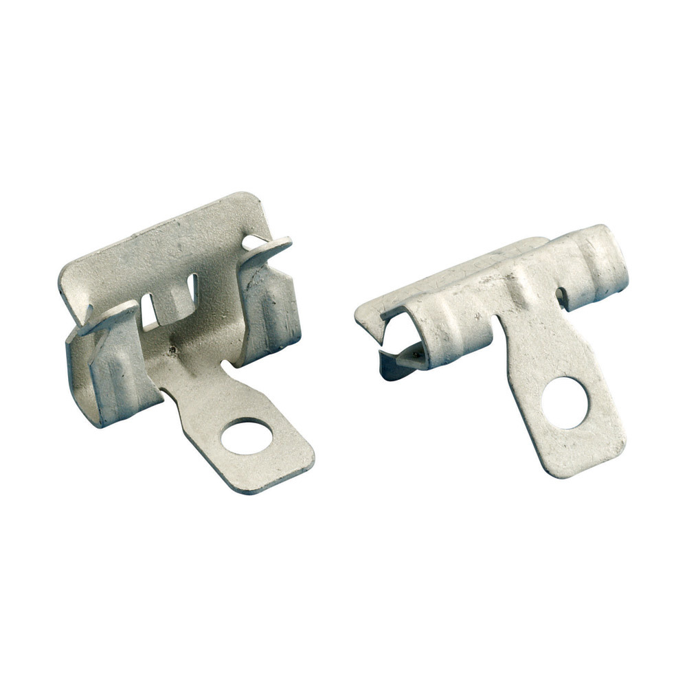 4H912 Hammer-On Flange Clip, 9/16 to 3/4 in THK Flange, 200 lb Load, Spring Steel, Caddy Armor