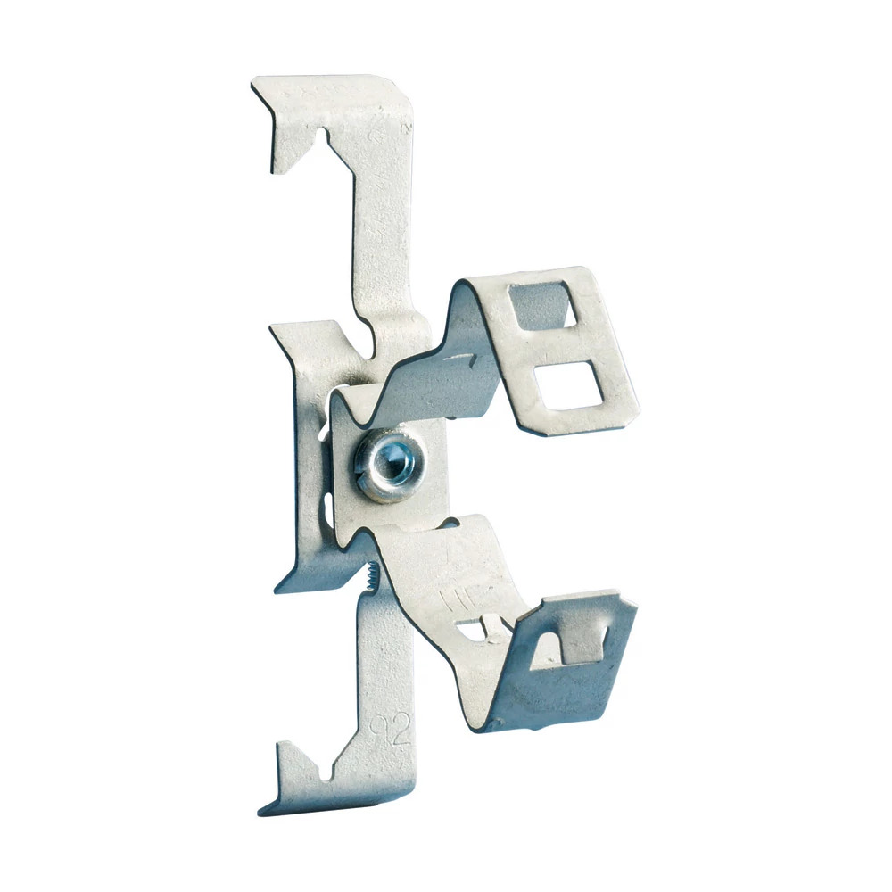 6Z34812M Snap Close Conduit to Rod/Wire Clip, 1/2 in, 3/4 in Conduit, 0.71 to 1.18 in OD, Spring Steel/Steel