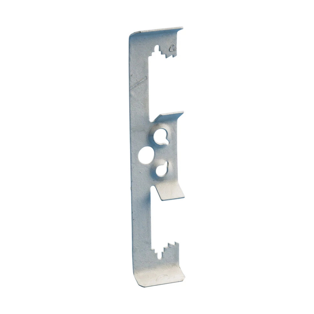 4Z34 Multi-Function Clip, 20/25 lb Load, 12 to 8 AWG Wire, Spring Steel/Steel