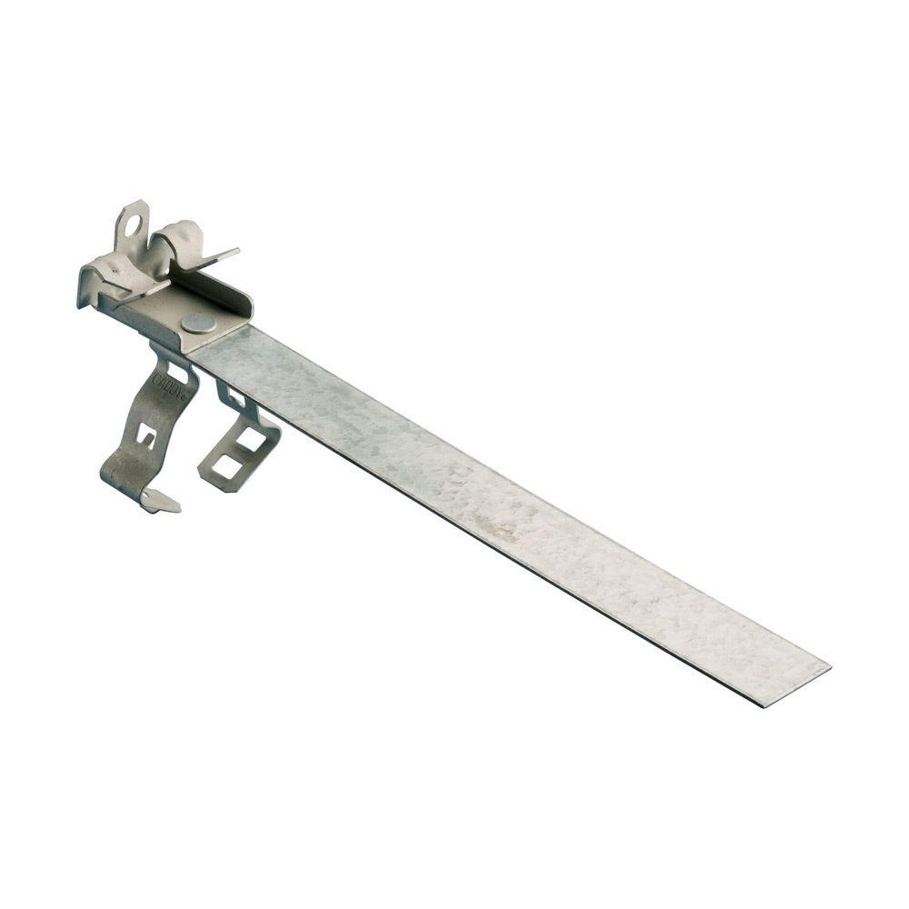 CM24812M EM-MR Seismic Conduit to Flange Clip, 1/2 in, 3/4 in Conduit, 75 lb Static Load, 0.709 to 1.181 in OD, Spring Steel