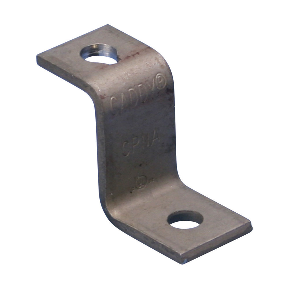 CPNAM Standoff Deck Angle Bracket, Steel, Plain