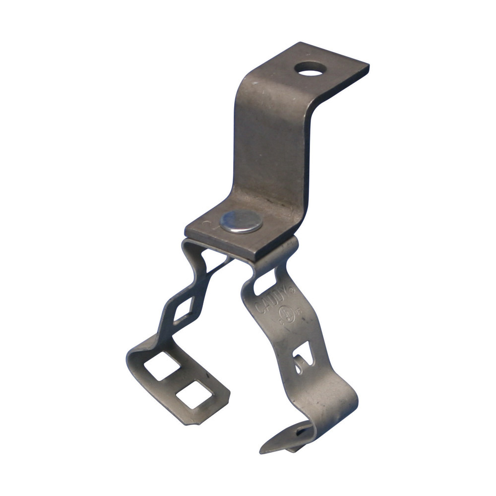 16MCPNAM Conduit to Deck Angle Bracket, 1 in Conduit, Steel
