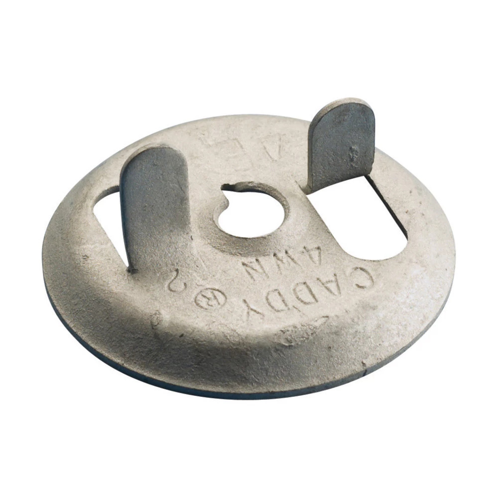 4WN Threaded Wing Nut, 1/4 in, For Use With Twist Clip, 100 lb Load, Steel, Caddy Armor