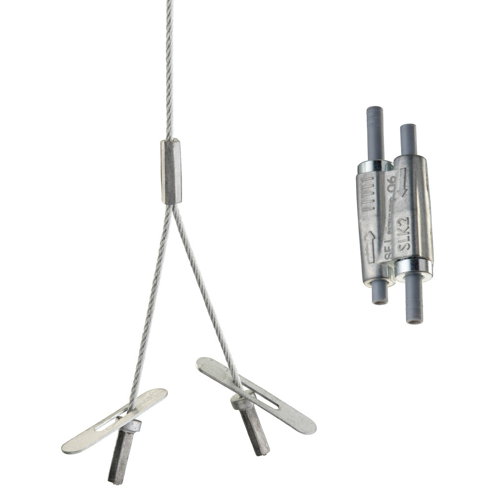 SLK2Y300L3 Speed Link SLK System, For Use With Speed Link Universal Support System, Polypropylene/Steel/Zinc Alloy