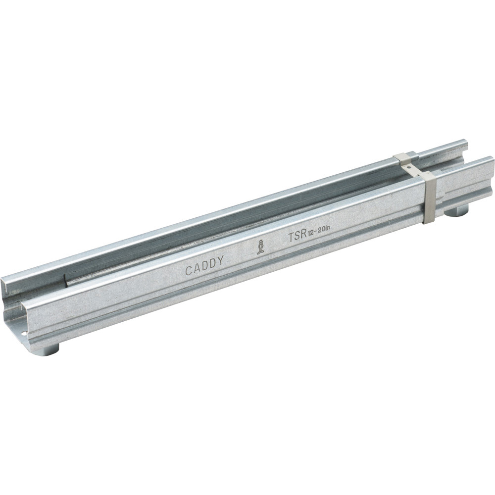 TSR1220 Replacement Telescoping Strut, 14 to 21-1/2 in L 1-5/8 in W 1-3/8 in D 0.04 in THK, Steel, Pre-Galvanized