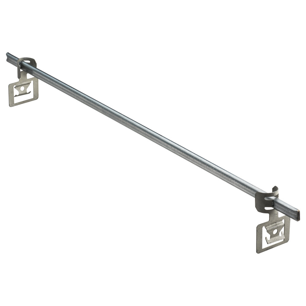 BG16 BG Series Stud Spanner Bar, 16 in Stud Spacing, Spring Steel/Steel, Armour/Electro-Galvanized