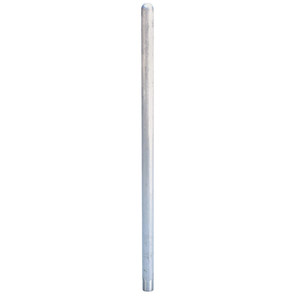 LPA225ST Imperial Thread Air Terminal, Blunt Point, 1/2 in Dia, Aluminum