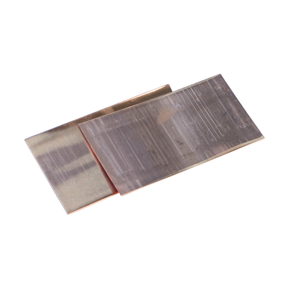 B140B Shim, Copper, 2-1/2 in L x 3 in W x 0.013 in THK