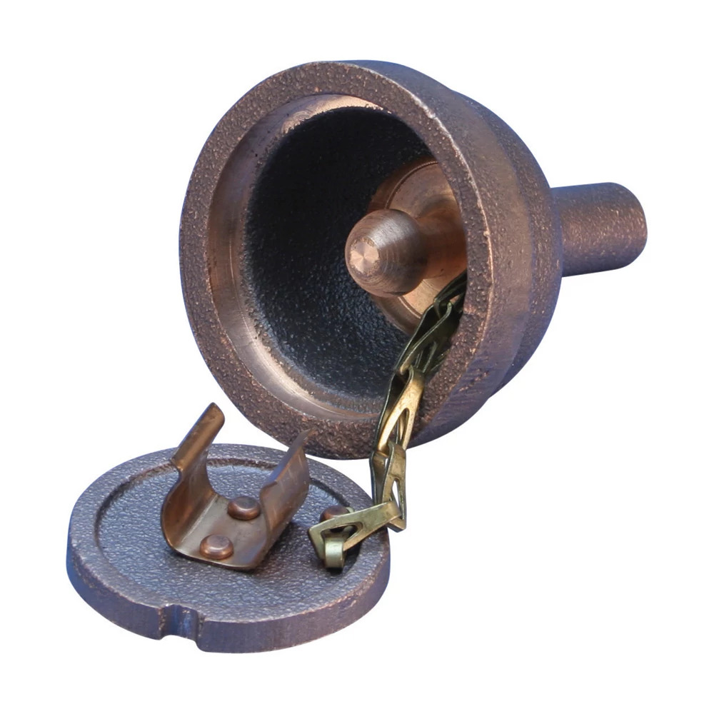 B165 Aircraft Grounding Receptacle With 5/8 in Removable Ball Stud