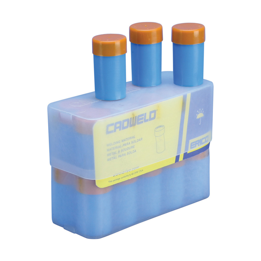 CA45XF19 Cadweld XF19 Non-Explosive Welding Material, For Use With Cathodic Protection Connection on Cable to Cast or Ductile Iron Pipe, Aluminum/Copper Oxide