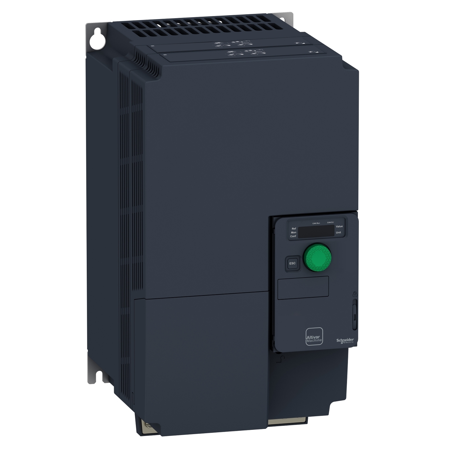 ATV320D15M3C Altivar 320 3-Phase Compact AC Variable Speed Drive, 200/240 V AC, 67.1/79.7 A, 20 hp, 7.09 in W x 7.8 in D
