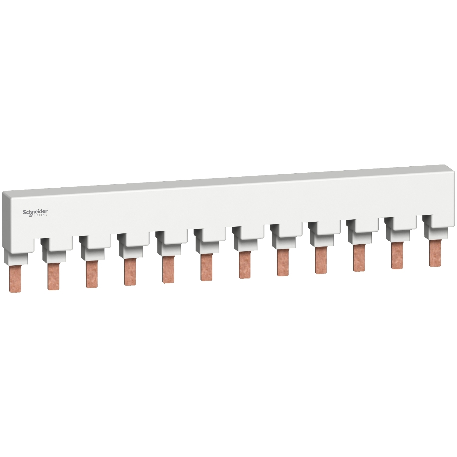 M9XUP112 Combination Busbar, For Use With Multi9 C60BP M9XU Series 115 A 277/480 V AC Miniature Circuit Breaker, 12 Modules, 18 mm Pitch, 1 Line Description, Light Gray