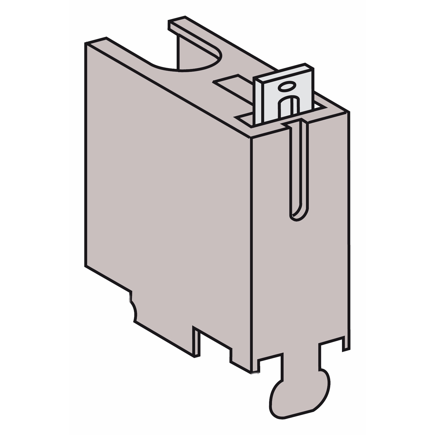 26975 1-Pole Insulation Sealable Terminal Shield Cover