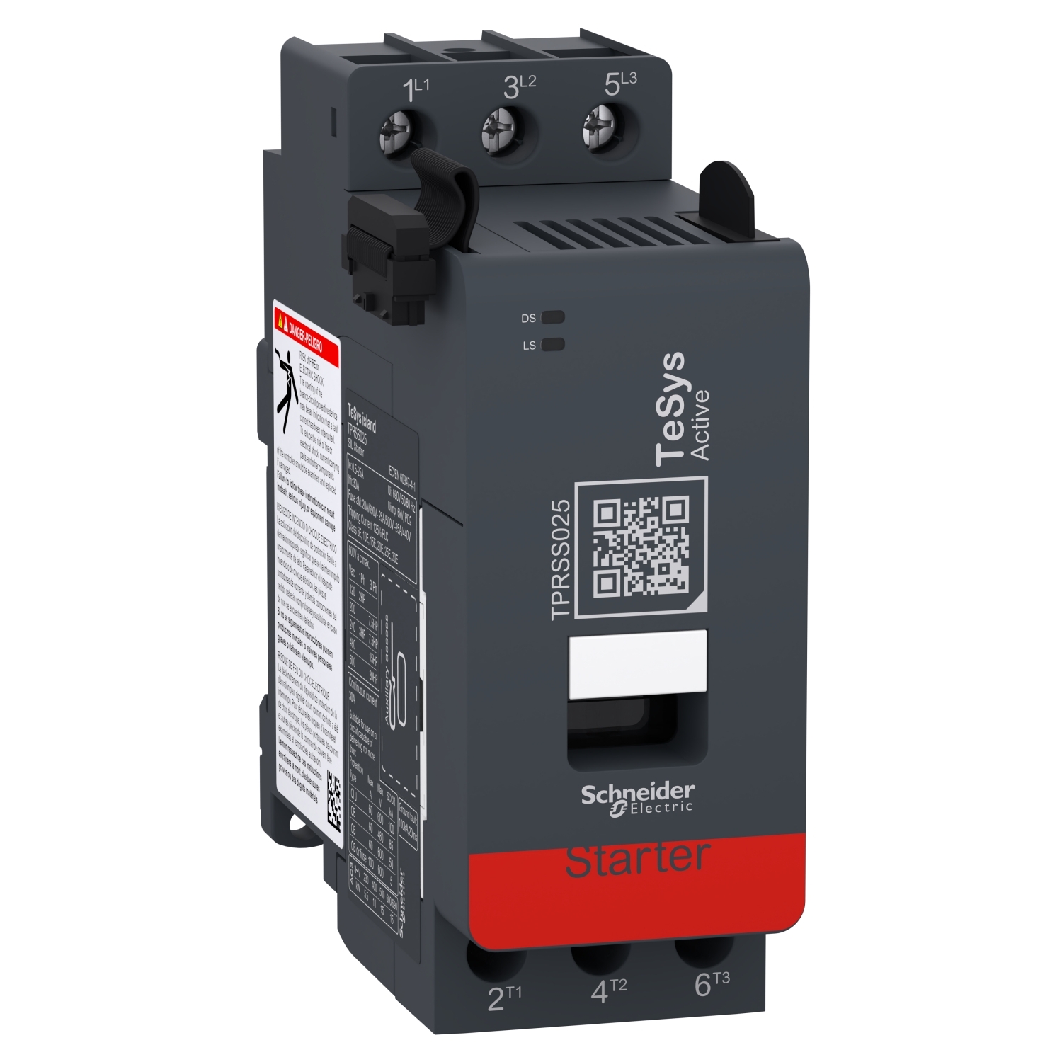 TPRSS025 TESYS Series, 24 VDC v coil, IP20 enclosure
