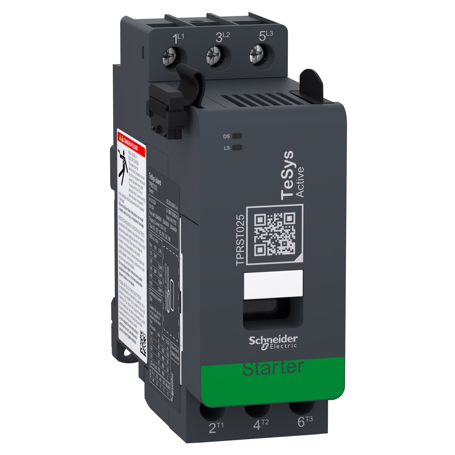 TPRST025 TESYS Series, 24 VDC v coil, IP20 enclosure