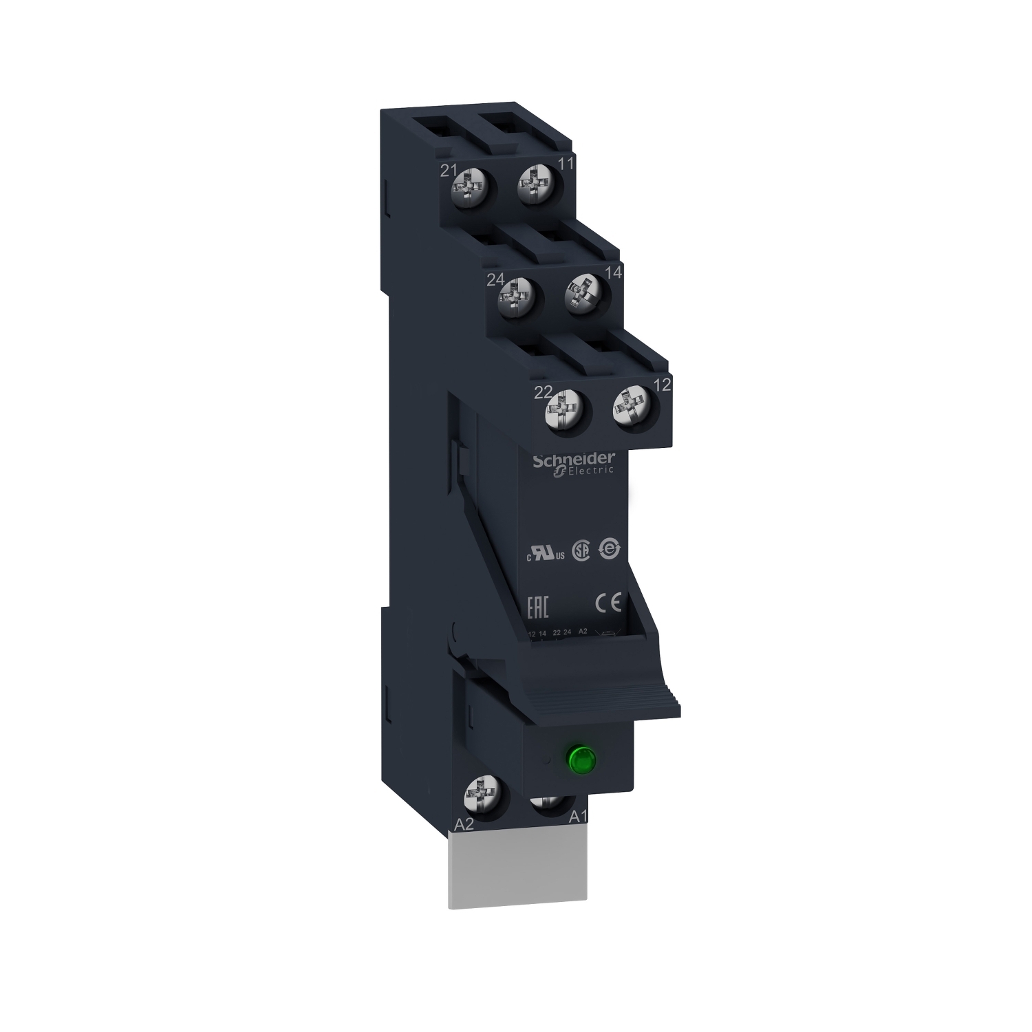 RSB2A080F7PV Interface relay Interface Relay, 8 A, 2CO 2 Form C contact