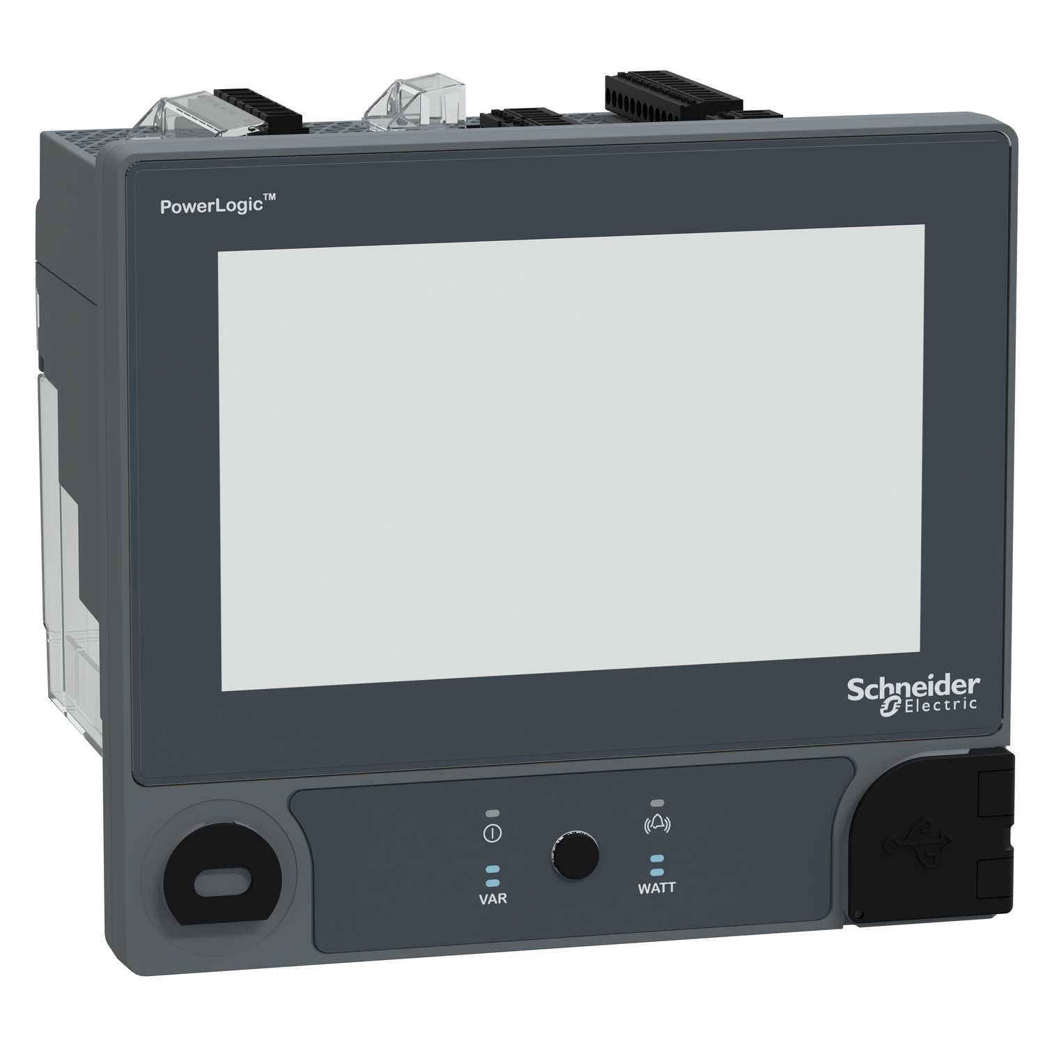 METSEION95040 Powerlogic Meter, 90 to 480 V AC/110 to 480 V DC, 5 A, Remote LCD/Color Touchscreen Display