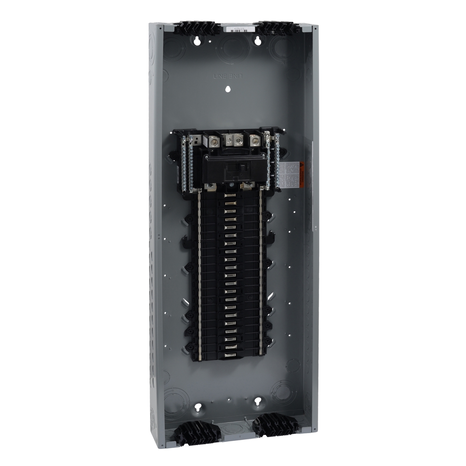 QO142L225PQG QO Qwik-Grip 1-Phase Convertible Neutral Main Lug Load Center, 120/240 V AC, 225 A, 10/65 kA Interrupt