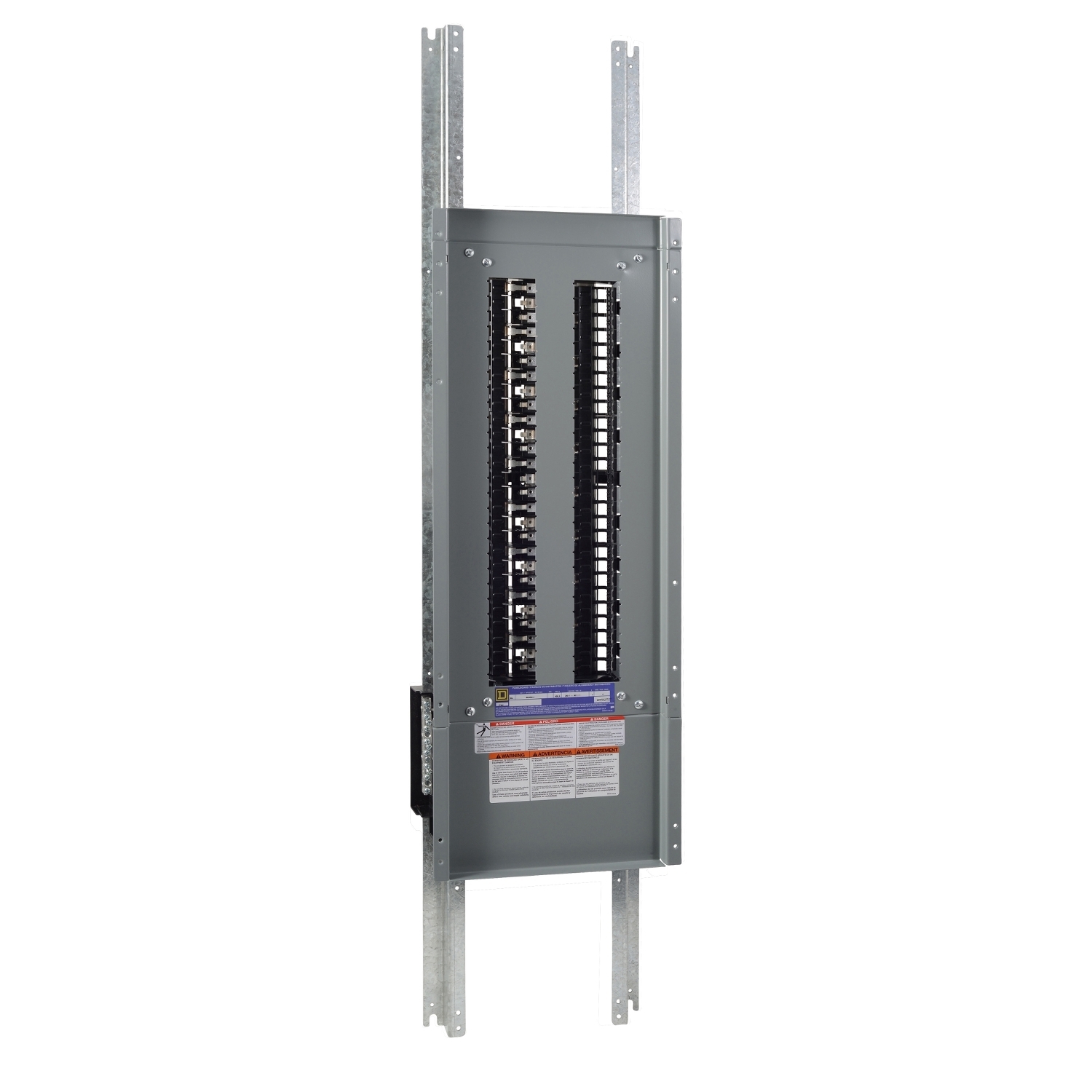 NQ454L4 3-Phase Panelboard Interior, 240 V AC/48 V DC, 400 A, 54 Spaces