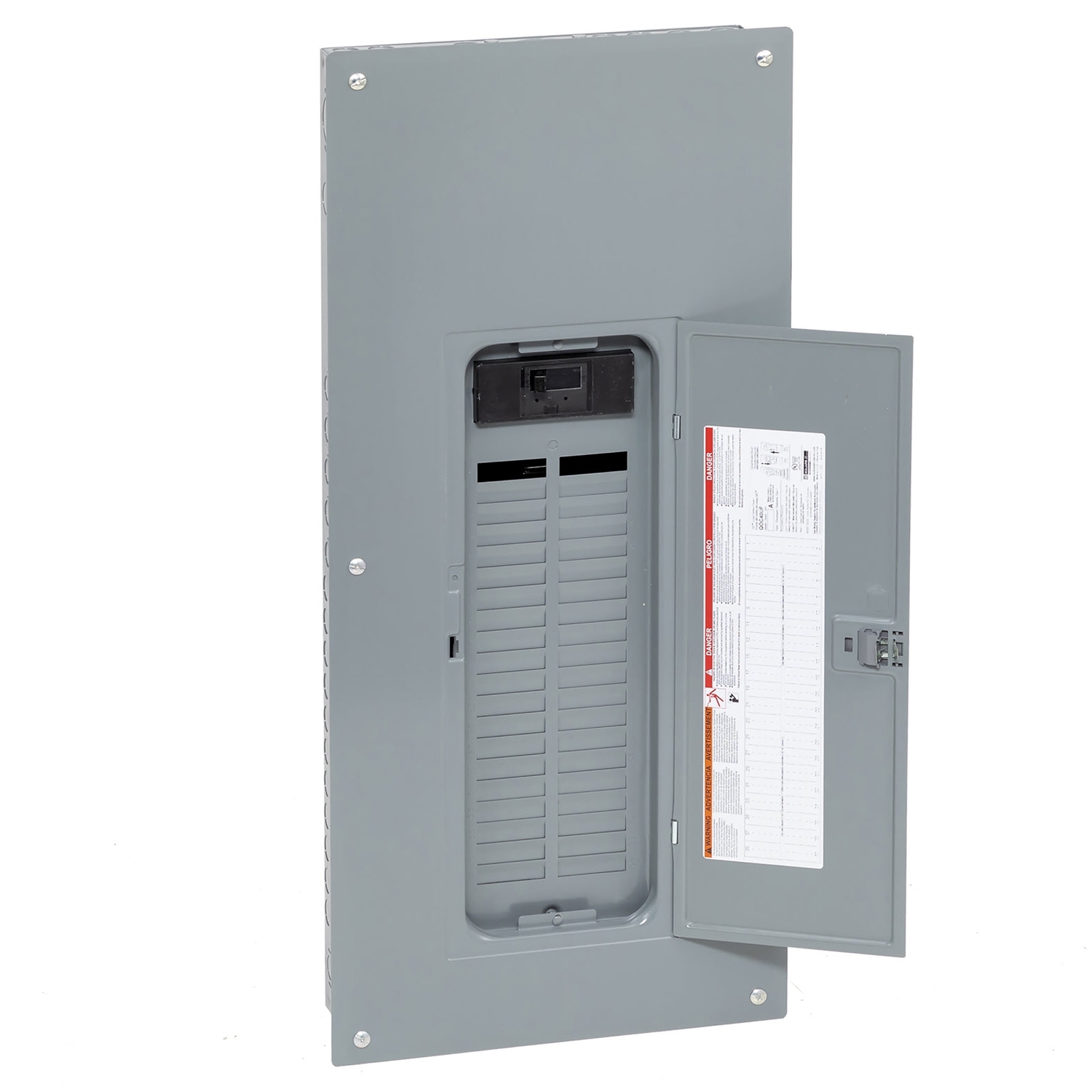 QO140M200PC 1-Phase 3-Wire Convertible Main Neutral Load Center, 120/240 V AC, 200 A, 22 kA Interrupt