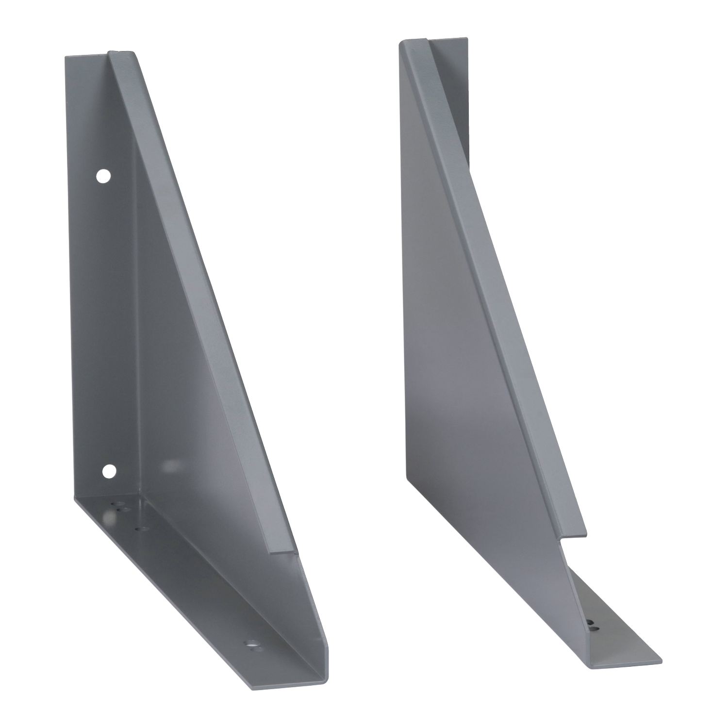 7400WMB17M Wall Bracket, For Use With 3-Phase Low Voltage Distribution Transformer, Steel, Gray