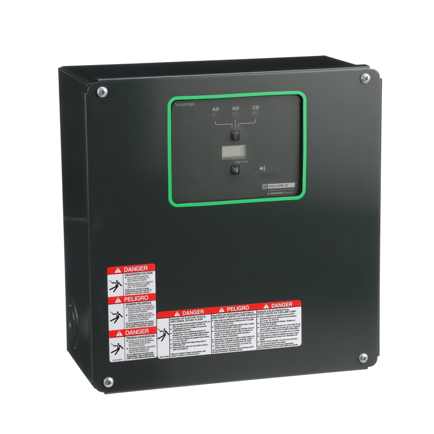 SSP04EMA24 Surgelogic EMA Surge Protective Device, 480Y/277 V AC, 200 kA SCCR, 3 ph