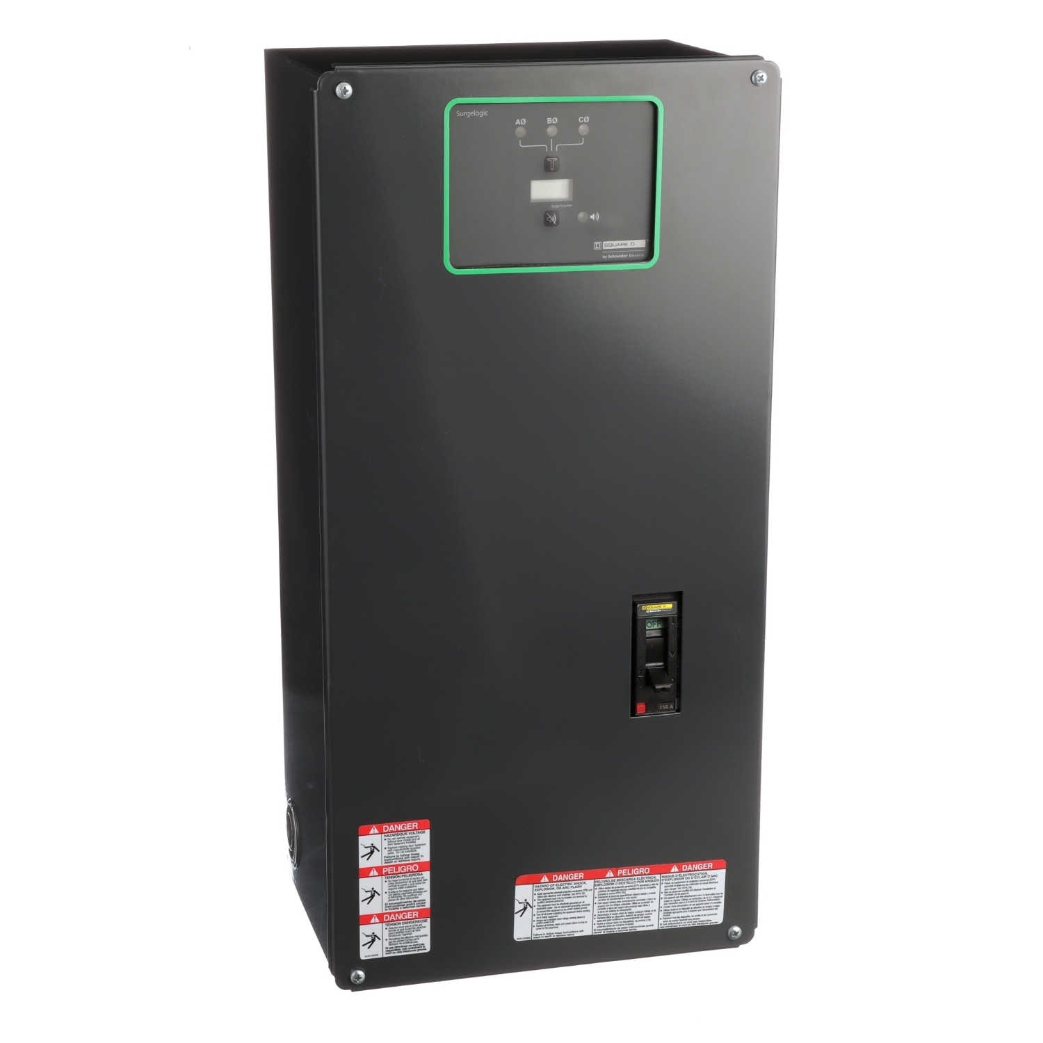 SSP04EMA32D Surgelogic EMA Surge Protective Device, 480Y/277 V AC, 3 Poles, 200 kA SCCR, 3 ph