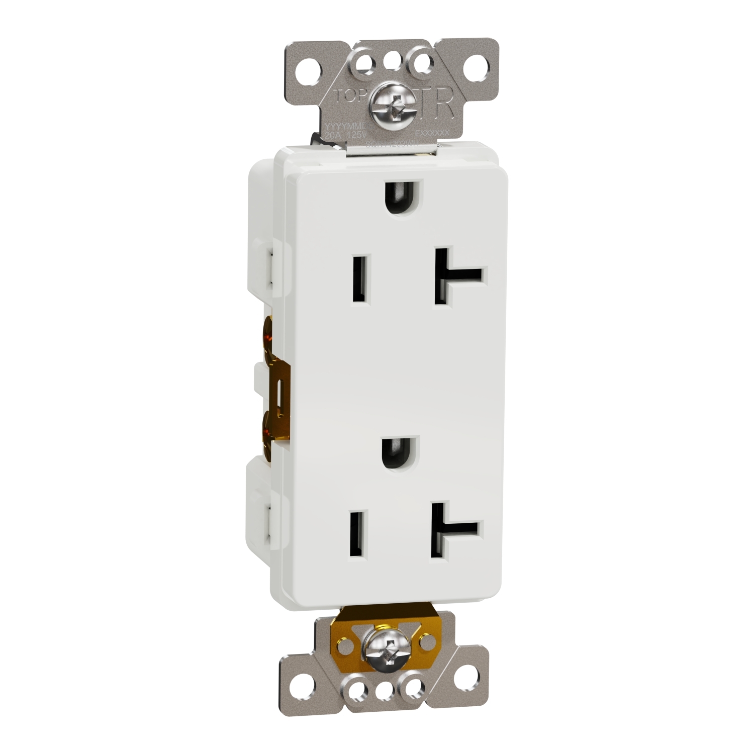 SQR44203WH X Series, 125 V, 20 A, 2 Poles, White