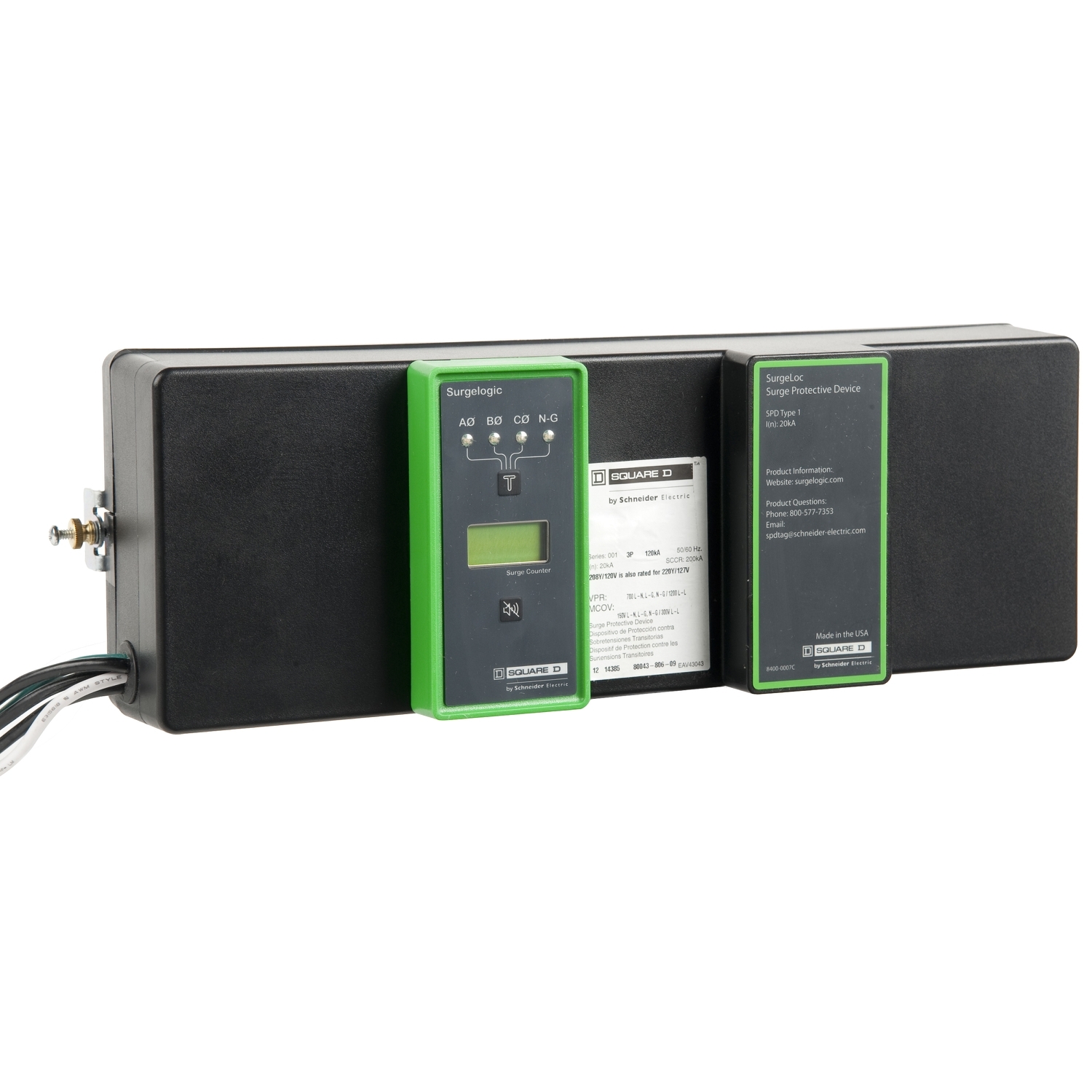 SSP02SBA16D SSP Surge protection module, 208Y/120, 200 kA sccr, 3 phase