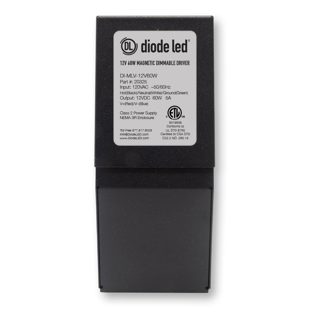 DI-MLV-24V200W MLV Driver, 24 V Output, 200 W Power Rating, 9.8 in L x 3.2 in W